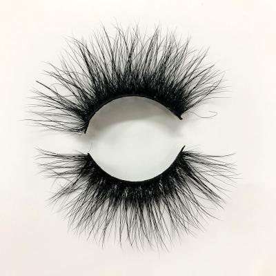 China Factory Price Thick Doll Eyelash Black Cotton Band Full Strip Lashes for sale