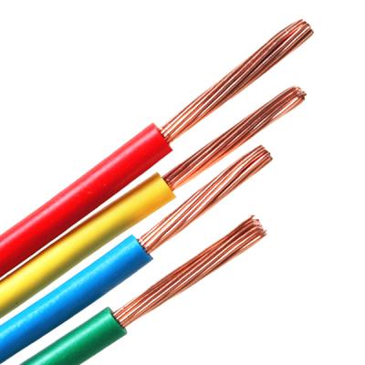 China House Fixing H07V-R 10mm2 450/750V Single Core Cable Electrical Cable for sale