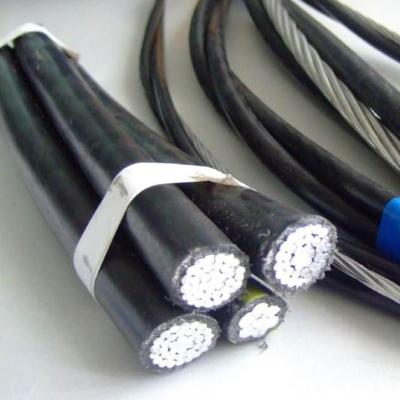 China Hot-selling Europe Aerial Bundled Power Cable 0.6-1KV Aluminum Electrical Wire Overhead Cable XLPE/PE For Aerial ABC for sale