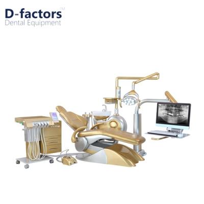 China Luxury stainless steel multifunctioinal memory function left hand dental implant dental chair unit for sale