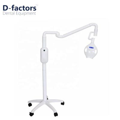 China Stainless Steel Floor Standard Model 8 LED Whitening System Teeth Whitening Machine for sale