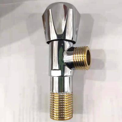 China Useful Motel Factory 1/2 Inch Good Prices Direct Chromed Brass Angle Valve For Bathroom for sale