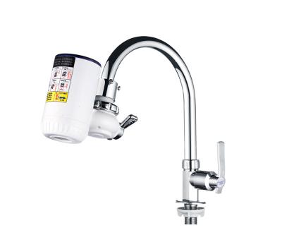 China Hotel Kitchen Water Mixer Portable Electric Shower Water Heater Taps for sale