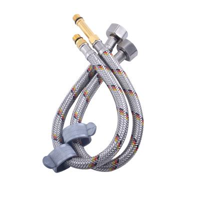 China Modern High Quality Braided Flexible Metal Water Hose 304 Stainless Steel For Kitchen Sink Faucet for sale