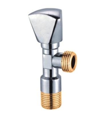 China General Polished Chrome Plated Brass Angle Valve Finish 1/2