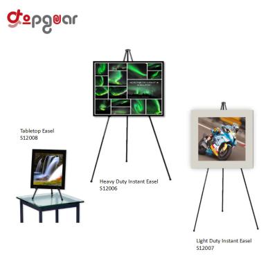 China Adjustable / Folding / Instant Stand / Portable Display Easel, Adjustable Folding Poster Easel For Arts / Signs. Used at exhibition and lobby for sale