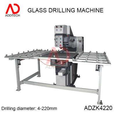 China tempered glass flat drilling hole machine ADZK4220 ADZK4220 for sale