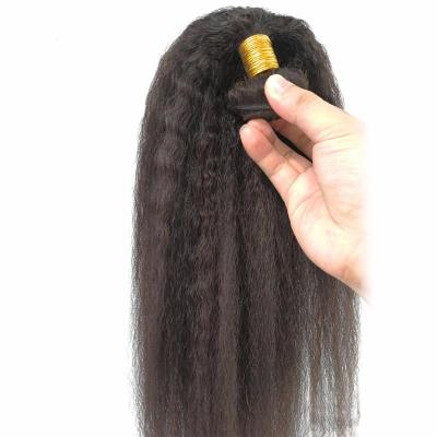 China Can be changed the design to any texture as you like Unprocessed Virgin Cuticle Aligned 100% Raw Hair Weave Yaki Hair Extension Bundles for sale