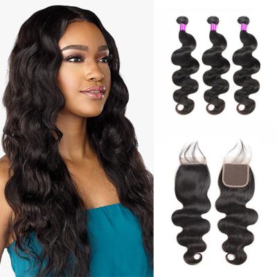 China Can be changed the design to any texture as you like Indian Brazilian Vietnamese Malaysian 40 Inch Wavy Human Hair Weft Bundle Wholesale Good Quality 100% Virgin With Frontal Closure for sale