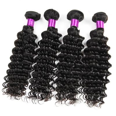 China Can be changed the design to any texture as you like ready to ship deep curly virgin cuticle aligned hair extension weave bundle and transparent headbands lace for sale