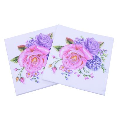 China Printed 2021 No Scent Paper Napkins Towels Sahte Para Airlaid Napkin Ok Bag Yes for sale