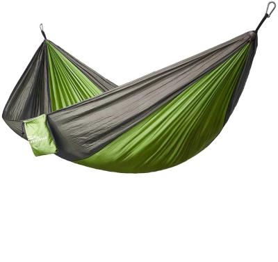 China BODI Camping Hammock 210D Taffeta Nylon Hammock Double Travel Parachute Modern Outdoor Portable Single Parachute Hammock Swing for sale