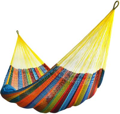 China BODI contemporary outdoor and indoor beautiful handmade hammock comfortable bed the ultimate relaxation Mayan hammock for 1-3 person for sale