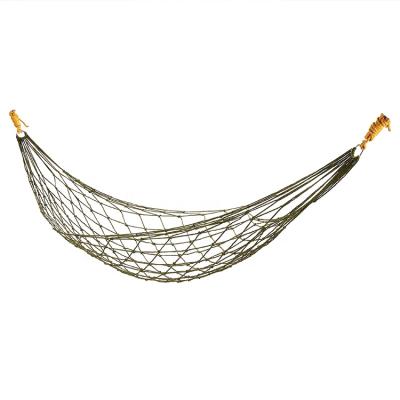 China Contemporary Outdoor BODI Meshy Rope Hiking Net Hammock Nylon Sleeping Bed for sale