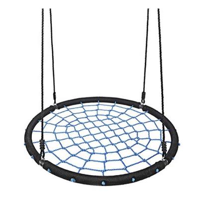 China Modern BODI Spider Web Tree Saucer Swing - Webbed Netting Seat for Grip and Comfort - Tree Hanging Circular Flying Saucer for sale