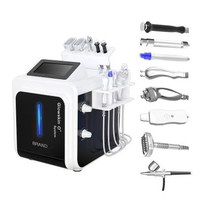 China Bio Exfoliators Facial Machine Face Lift Aqua Peeling Ultrasound Limpiador Facial Skin Care for sale