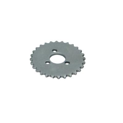 China Precision Motorcycle Accessories Steel Sprocket Kits Timing Motorcycle Driven 28T, 32T, 34T Dual Sprocket Cam Timing ATV Chain Camshaf for sale