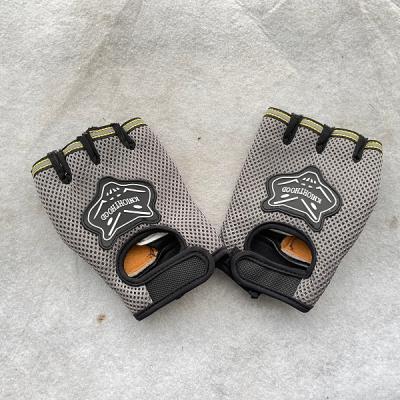 China Unisex Men's Cycling Half Finger Mitt Mountain Bike Cycling Shockproof Breathable Mitt Sports Unisex Cycling Mitt for sale