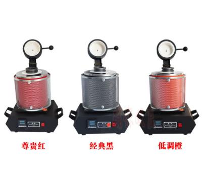 China Gold Jewelry Tools And Equipment Gold Melting Furnace 2kg Capacity Gold Melting Induction Furnace for sale