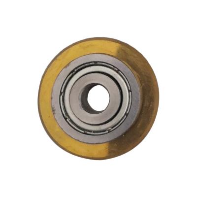 China Tile Cutter Cutting Wheel Tile Cutter Blade 22X5X6 Titanium Coated Tungsten Carbide Ball Bearing Cutter Blade for sale