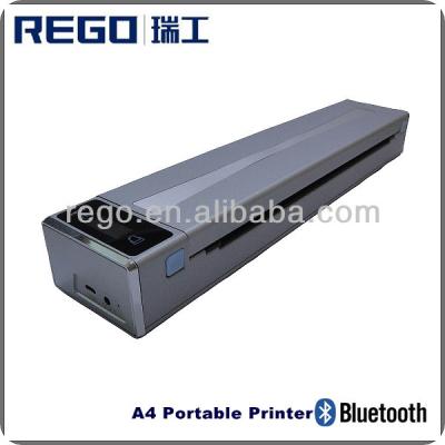 China Black and white hotter could work with smart phones A4 portable printer RG-MTP210A for sale