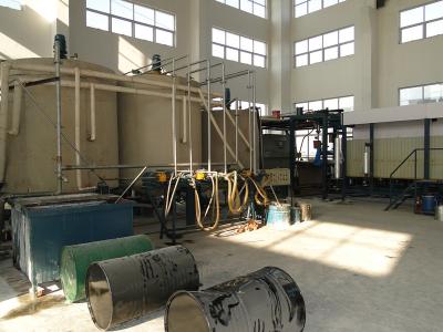 China Full Automatic Low Pressure Foam Machine , Polyurethane Foam Production Line 300L / Min for sale