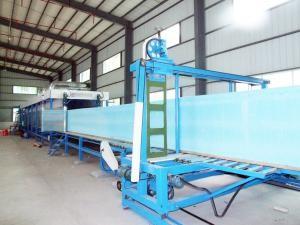 China Chemical Foam Making Machine 7 Section Automatic Adjustable Fall Plate For Foamed Board Production for sale