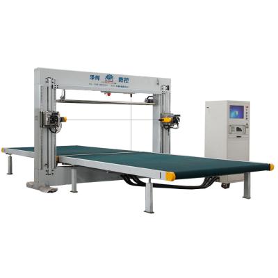 China CNC Horizontal and Vertical Blade Foam Cutting CNC Contour Cutting Machine for sale