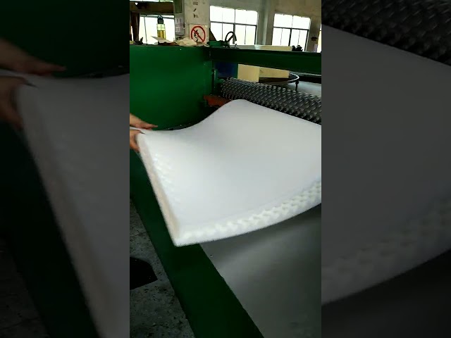 Sponge embossing machine