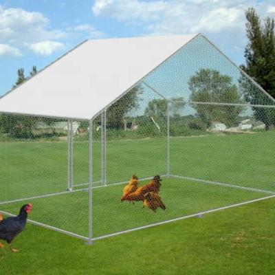 China 2m x 3m Breathable Chicken Cage Run Walk In Pet Cage Cage For Dog Rabbit Hen Cage Pen Metal Door Chicken Cage for sale