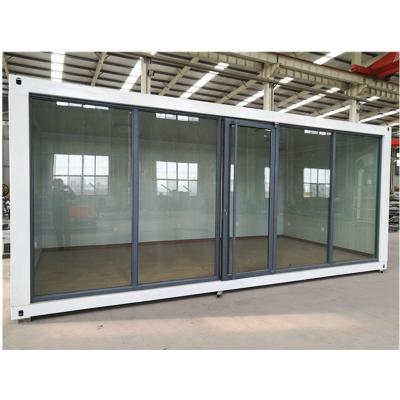 China Long Life Modern Solid Aged Flat Pack 20 Ft Container Insulated Prefab House Hotel Prefab Frame Steel Structure For Home Office for sale