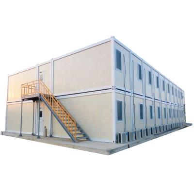 China China Modern Famous Speed ​​Fast Assembling Flat Pack Modular Install Container House Construction Site Apartment Worker Quarters for sale