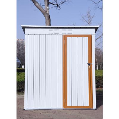 China Easily Assembled Metal Garden Shed Storage Cabinet Home Outdoor Garden Sheds Gerateschuppen For Family Use for sale