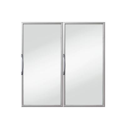 China New Deep Freezer Single-temperature Transparent Upright Refrigerator Cabinet Glass Door For Supermarket for sale