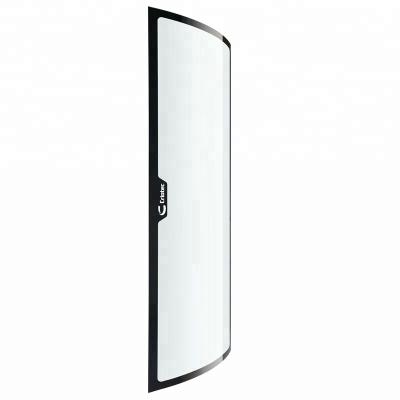 China Commercial Home Colored Glass Door For Refrigerator With Commercial Aluminum Frame for sale