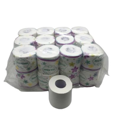 China Virgin Wood Pulps Wholesale Cheap Custom Embossing Toilet Paper Roll Mixed White Pulp Toilet Paper for sale