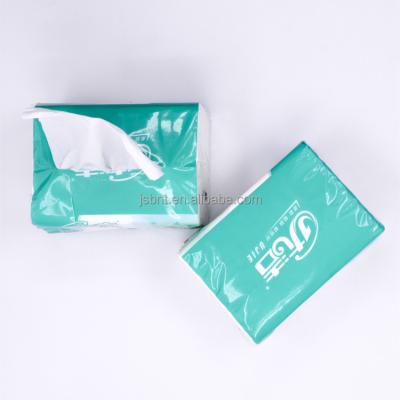 China Soft Pack Facial Tissue Customize Pop 1 Ply Tissue Paper for sale