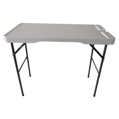 China 2020 Modern New Design Workstation Plastic Portable Flat Table for sale