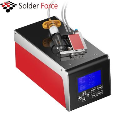 China PCB Glue Valve SFJ2000 Glue Dispenser Valve Hot Melt Glue Dispensing Valve For Silver Glue/Hot Melt Glue/Silicon Glue for sale