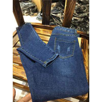 China Wholesale Lady Denim Pants Lady High Waist Jeans Women Jeans High Quality Hot Female Skinny Guangzhou Supplier for sale