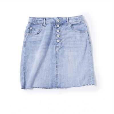 China Very Very Short Denim Lattice Skirt Wholesale Women's Skirts Women's Mini Jeans Trousers GZY Pants for sale