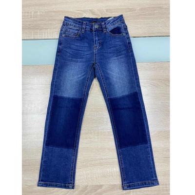 China High quality lot clearance overstock children's clothing boys biker jeans children's denim clothing OEM service children's jeans pants pants for sale