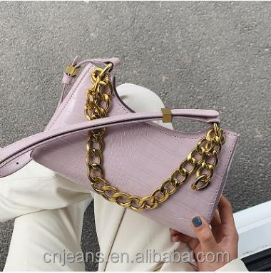 China Lady GZY low price clearance fashion ladies cheaper than women cross body chain bag handbag in stock for sale