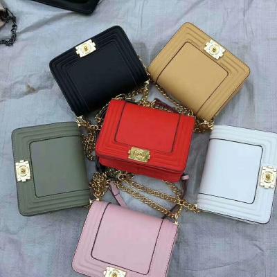 China Durable GZY Factory Mix Color Design Size Stock Cheap Clear Lady Bags Handbags for sale