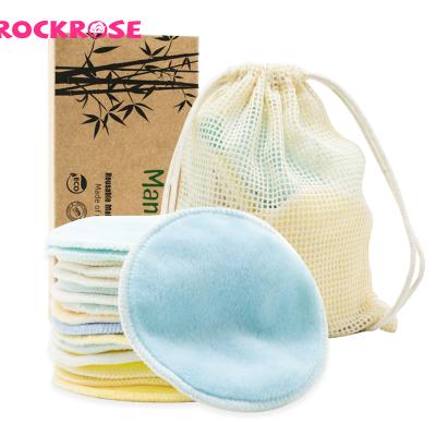 China Reusable Wholesale Organic Skin Care Rockrose Eco - Friendly For All Type Makeup Remover Skin Pads for sale