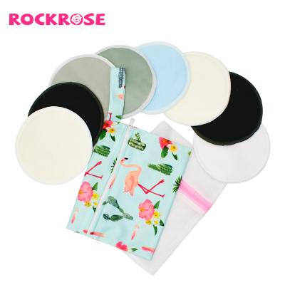 China 12*12cm Underwear Cotton Reusable Absorbent Washable Breathable Organic Nursing Breast Pads for sale