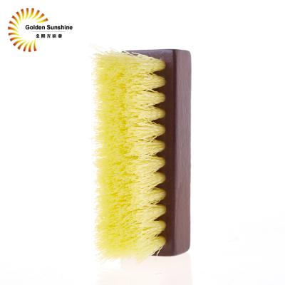 China Suede Wood Shoe Sweep Wholesale Cleaning Shoe Polish Brush for sale