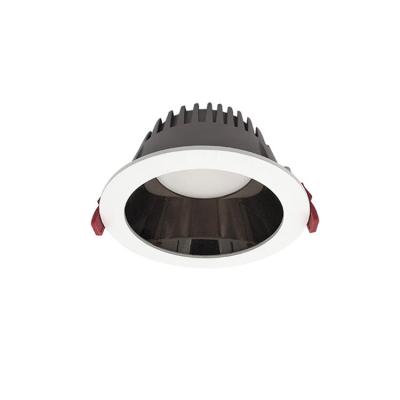 China Downlights Ip20 Rating Lamp Body Aluminum Material New Moder Led Recessed Down Led Light Working Temperature for sale