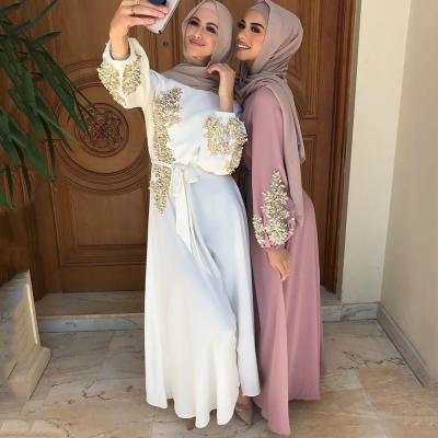 China Abaya Dubai Islamic Clothing Hijab Women OEM Modest Muslimah Styling Seefoun Dress Turkey Kaftan Kaftan Moroccan Bangladesh Muslim Women Dress Islam for sale