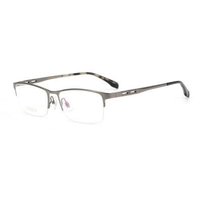 China Original hot sale simple and elegant pure titanium frame glass man business myopia optical frames for sale